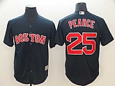 Red Sox 25 Steve Pearce Navy Cool Base Jersey,baseball caps,new era cap wholesale,wholesale hats